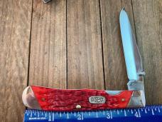 Case Trapperlock Red Peach Seed Jigged Bone 2013