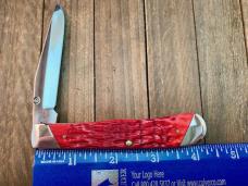 Case Trapperlock Red Peach Seed Jigged Bone 2013