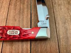 Case Trapperlock Red Peach Seed Jigged Bone 2013