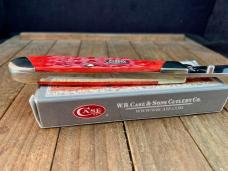 Case Trapperlock Red Peach Seed Jigged Bone 2013