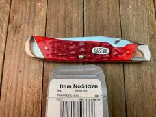 Case Trapperlock Red Peach Seed Jigged Bone 2013