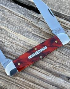 GEC TIDIOUTE ** 340223 SMOKED AMBER TEXCRYLIC CAMEL BACK CONGRESS