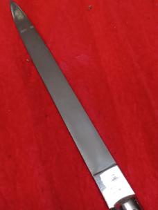 11" Vintage Stiletto Italy Dark horn. 