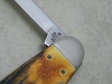 Case MM USA 2000 Stag 5270 SS Millennium Sleeveboard Sunfish Knife