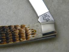 Case XX USA 2007 Collector's Club Life Member Bone 6275 Moose Knife NIB