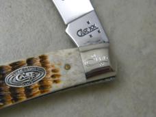 Case XX USA 2007 Collector's Club Life Member Bone 6275 Moose Knife NIB
