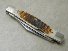Case XX USA 2007 Collector's Club Life Member Bone 6275 Moose Knife NIB