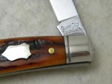 Queen City Titusville PA #27 Classics Red Stag Muskrat Knife NIB