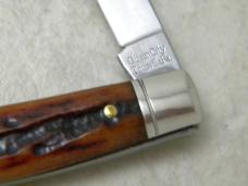 Queen City Titusville PA #27 Classics Red Stag Muskrat Knife NIB