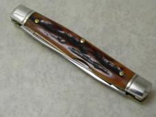 Queen City Titusville PA #27 Classics Red Stag Muskrat Knife NIB