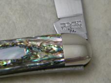 Schatt & Morgan 2003 Collectors Show Abalone Toothpick Knife NIB