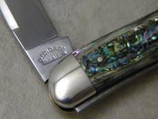 Schatt & Morgan 2003 Collectors Show Abalone Toothpick Knife NIB