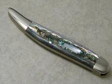 Schatt & Morgan 2003 Collectors Show Abalone Toothpick Knife NIB