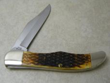 Case Brothers Cutlery Western IN Knife Club Bone 6165 Folding Hunter Knife NIB