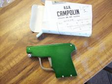 A.G.A. Campolin Rare Italian Gun Knife in Green Circa 2019 UNUSED W/Box