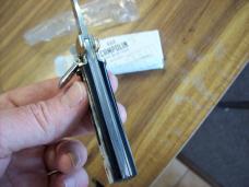 A. G. A. Campolin Dominus Lever Maltese Cross 6 Incher W/Brazilian Horn Handles  NIB