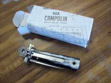 A. G. A. Campolin Dominus Lever Maltese Cross 6 Incher W/Brazilian Horn Handles  NIB
