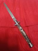 11" Vintage Stiletto Italy Stag horn. 