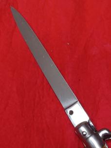11" Vintage Stiletto Italy Stag horn. 