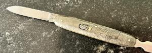 Flylock Letter Opener Switchblade Knife, Used