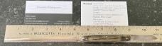 Flylock Letter Opener Switchblade Knife, Used