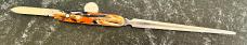 George Schrade Knife Co Presto Letter Opener Switchblade Knife, Used