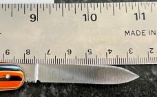 George Schrade Knife Co Presto Letter Opener Switchblade Knife, Used