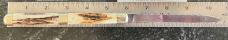 Beautiful Graham Clayton Digby's Kelham Island Large Stag Folding Knife, Sheffield England 