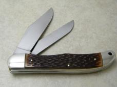 Schrade Walden NY USA 225H Delrin Bowie Folding Hunter Knife