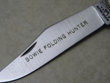 Schrade Walden NY USA 225H Delrin Bowie Folding Hunter Knife