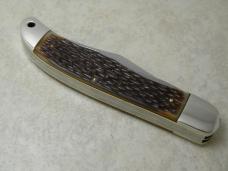 Schrade Walden NY USA 225H Delrin Bowie Folding Hunter Knife