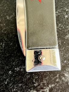 EdgeCo Peoples Army Full Auto Lever Lock Switchblade Knife, Unused 