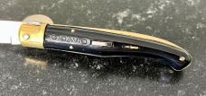 Laguiole Extra G David Switchblade Knife, France, Unused