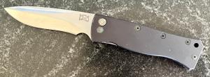 Woodard Knives Switchblade Knife, Walter Brend Ground Blade, Used
