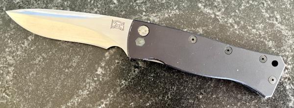 Woodard Knives Switchblade Knife, Walter Brend Ground Blade, Used Woodard Knives Switchblade Knife, Walter Brend Ground Blade, Used