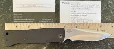 Woodard Knives Switchblade Knife, Walter Brend Ground Blade, Used