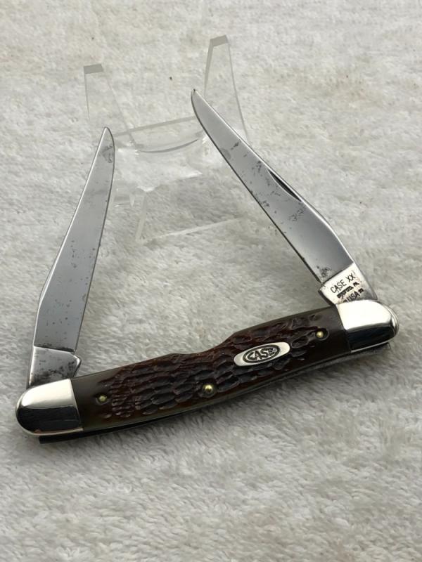 Case XX 1990 Muskrat 2 Blade Pocket Knife Made In USA Case XX 1990 Muskrat 2 Blade Pocket Knife Made In USA
