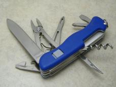Victorinox Switzerland Blue Slide Lock Skipper Mariner Swiss Army Knife 