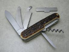 Victorinox Switzerland Imitation Stag Safari Hunter Swiss Army Knife 