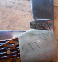 Western 062 Folding Hunter Knife / Sheath 