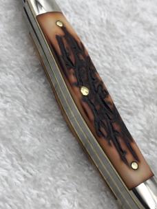 Schrade Uncle Henry 807UH 3 Blade Stockman Made In USA Excellent Condition