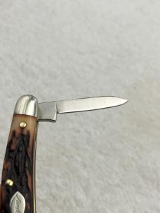 Schrade Uncle Henry 807UH 3 Blade Stockman Made In USA Excellent Condition