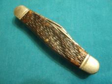 VINTAGE WESTERN 742 STOCKMAN JACK PEN FOLDING POCKET KNIFE KNIVES OLD ANTIQUE