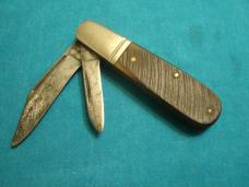 VINTAGE WESTERN USA 822 BARLOW FOLDING POCKET JACK KNIFE KNIVES OLD