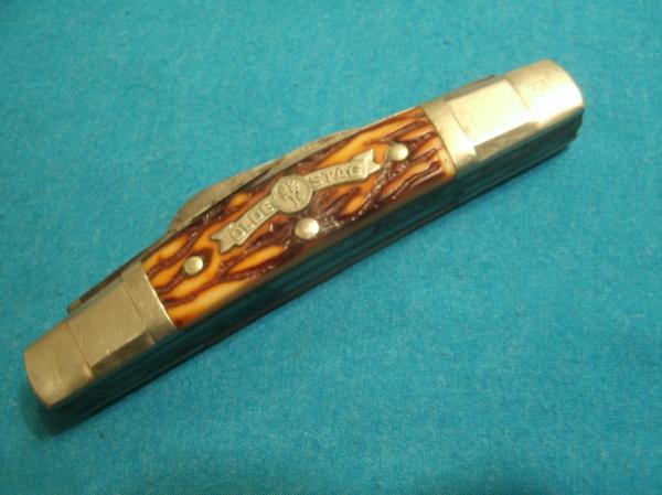 VINTAGE BOKER USA 70113 OLDE STAG CONGRESS DELRIN KNIFE KNIVES OLD