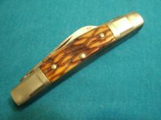 VINTAGE BOKER USA 70113 OLDE STAG CONGRESS DELRIN KNIFE KNIVES OLD