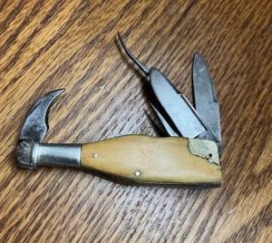 CHAMPAIGN BOTTLE KNIFE SEARS & SON (OLD) IVORY