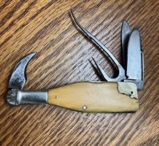 CHAMPAIGN BOTTLE KNIFE SEARS & SON (OLD) IVORY
