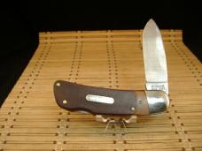 SCHRADE OLD TIMER 51OT BIG TIMER "FAT BOY" VIN. 1978/1981 UNUSED U.S.A. MADE LOCKBACK KNIFE & SHEATH