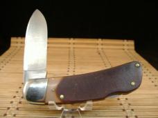 SCHRADE OLD TIMER 51OT BIG TIMER "FAT BOY" VIN. 1978/1981 UNUSED U.S.A. MADE LOCKBACK KNIFE & SHEATH